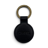 ROUND LEATHER HAT CLIP