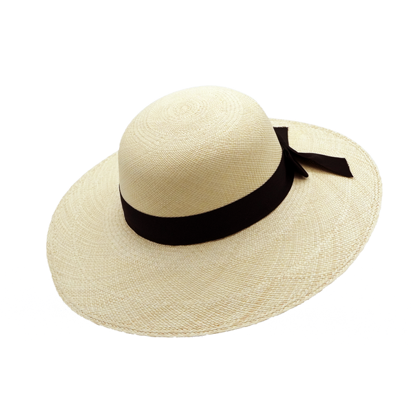 EMMA GENUINE PANAMA SUN HAT | WOMEN'S FLOPPY SUN HAT – Chapel Hats