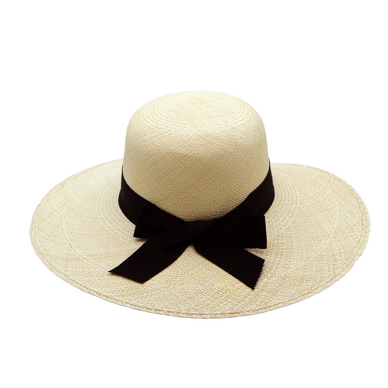EMMA GENUINE PANAMA SUN HAT | WOMEN'S FLOPPY SUN HAT – Chapel Hats EMMA GENUINE PANAMA SUN HAT | WOMEN'S FLOPPY SUN HAT – Chapel Hats
