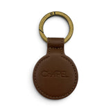 ROUND LEATHER HAT CLIP