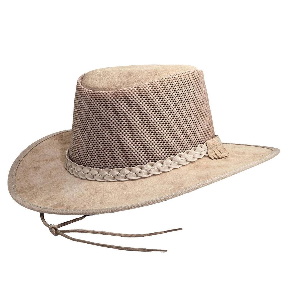Head'N Home Breeze Drifter Leather Men's Fedora Hat | Chapel Hats