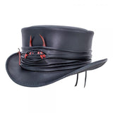 Head n Home Lil Evil Steampunk Top Hat Chapel Hats