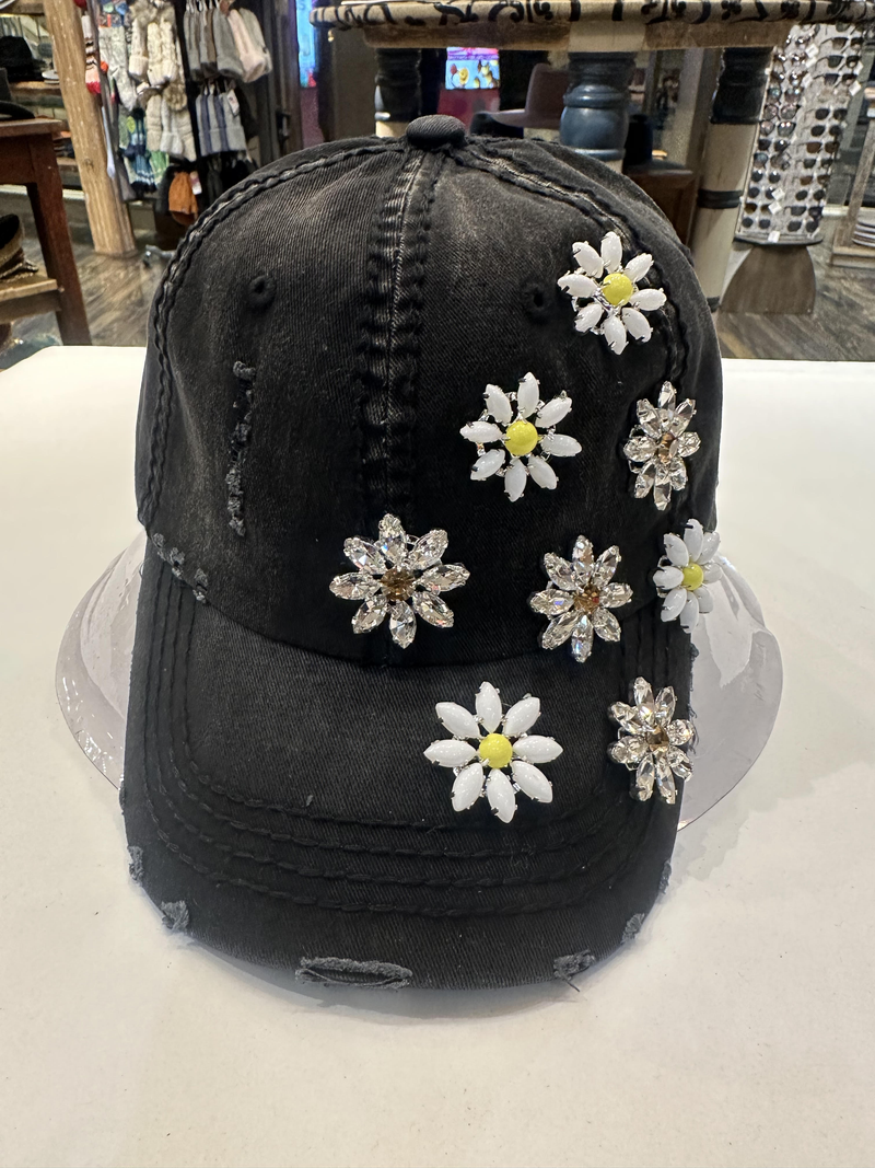 Daisy Bling Cap